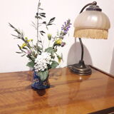 Longwy enamels vase