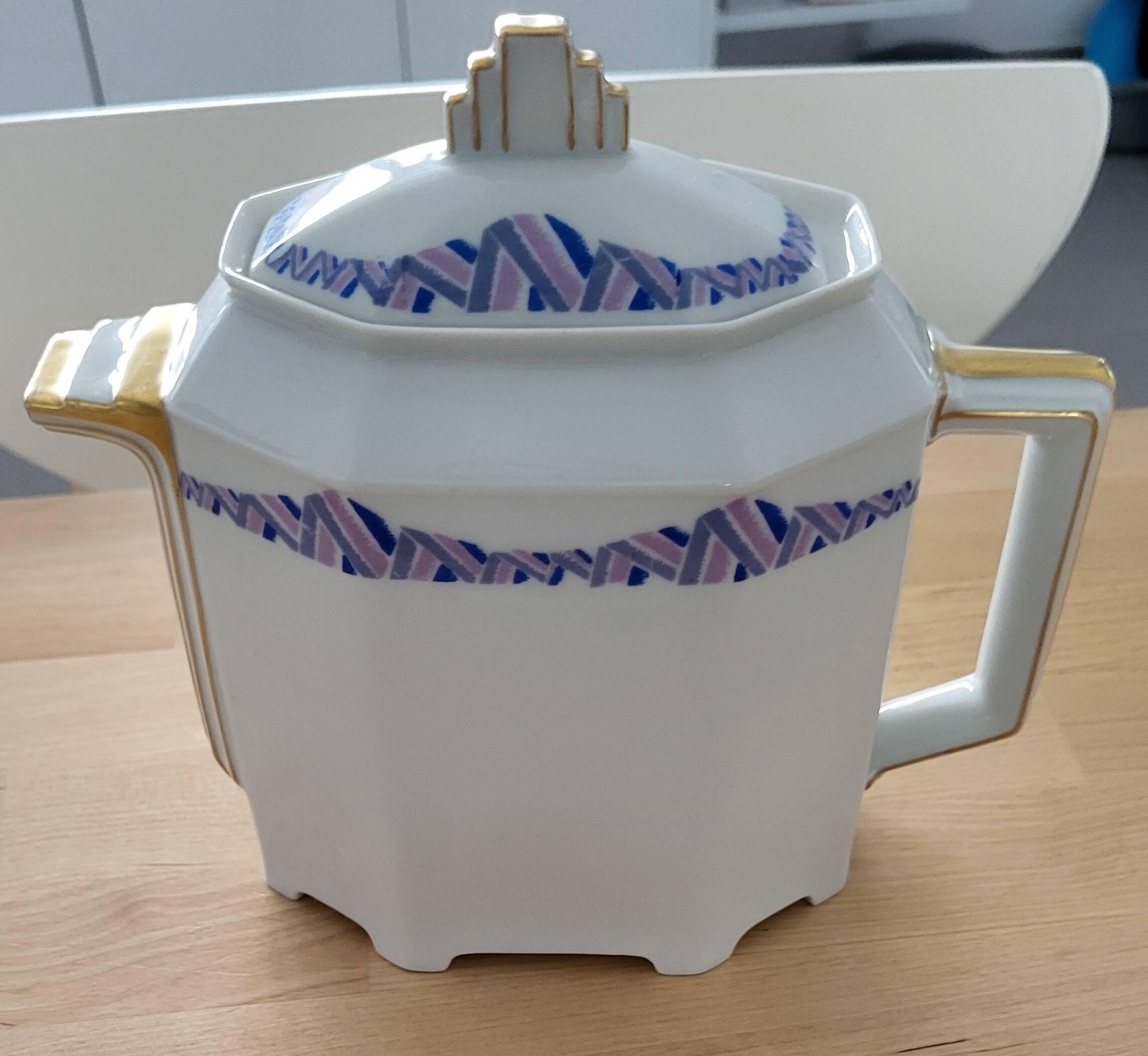 Art Deco coffee/tea service Bernardaud Limoges 1930s