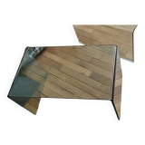 Table basse en verre trempé Ligne Roset