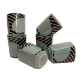 Set of memphis 6 cups dorothy hafnerfor rosenthal