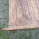 Cherry farm table, turned legs, 2 extensions