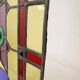 Large Colorful Stained-Glass Medallion