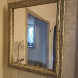 Carved mirror