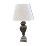 Large wooden lamp
