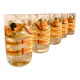 5 verres « canards colverts », années 70