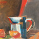Large still life DLG by Matisse signed and dated 1979