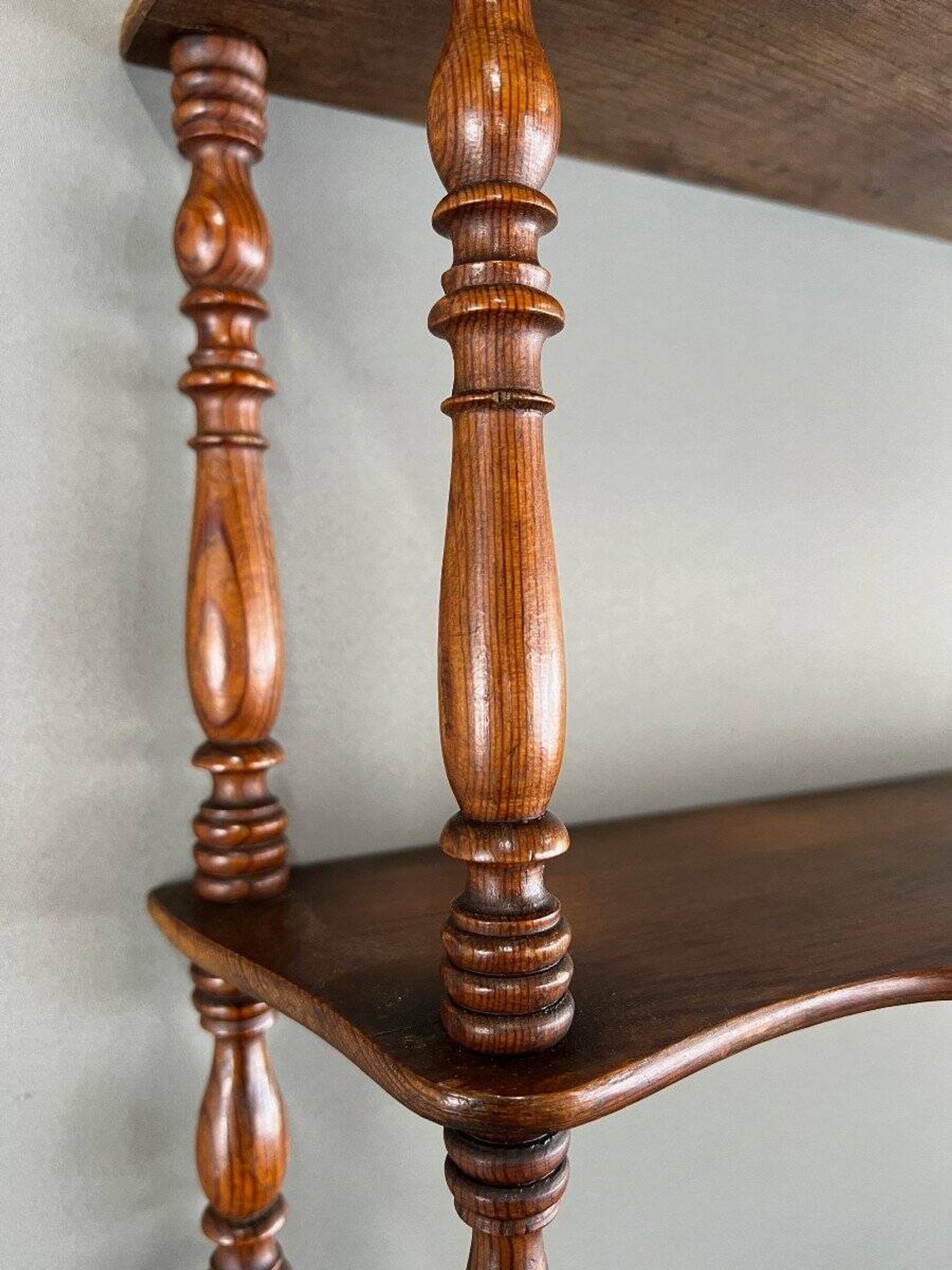 Solid Wood Wall Shelf, 19th Century