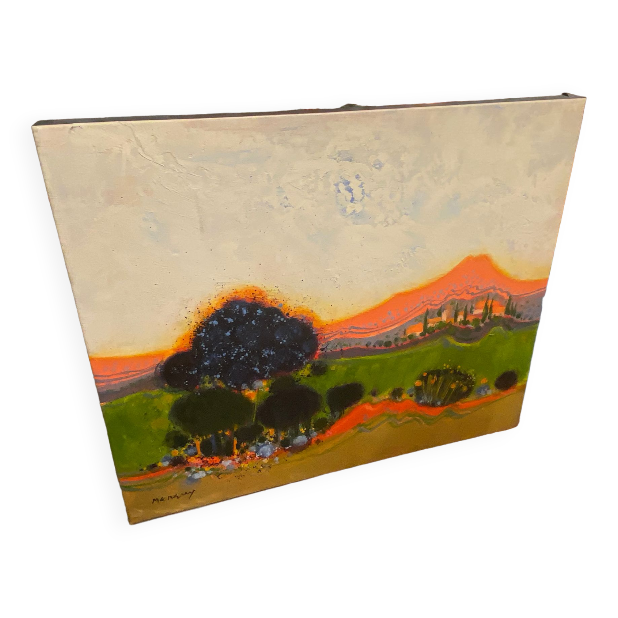 Menguy landscape painting