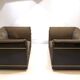 Ensemble de 2 chaises longues attribuées à Pierre Cardin, 1970