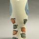 Vase cylindrique fleur années 50