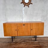 Vintage Scandinavian sideboard with gray legs