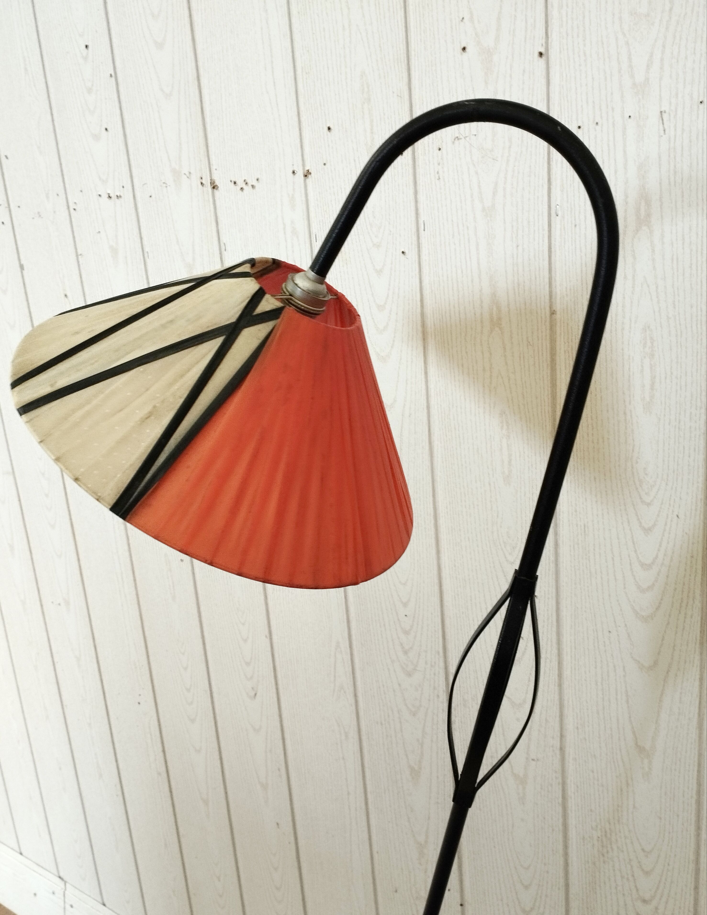 Vintage tripod floor lamp 60s