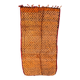 Moroccan rug Boujad orange - 138 x 294 cm