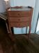 Vintage bedside table with 3 drawers