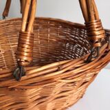 2-handle wicker basket