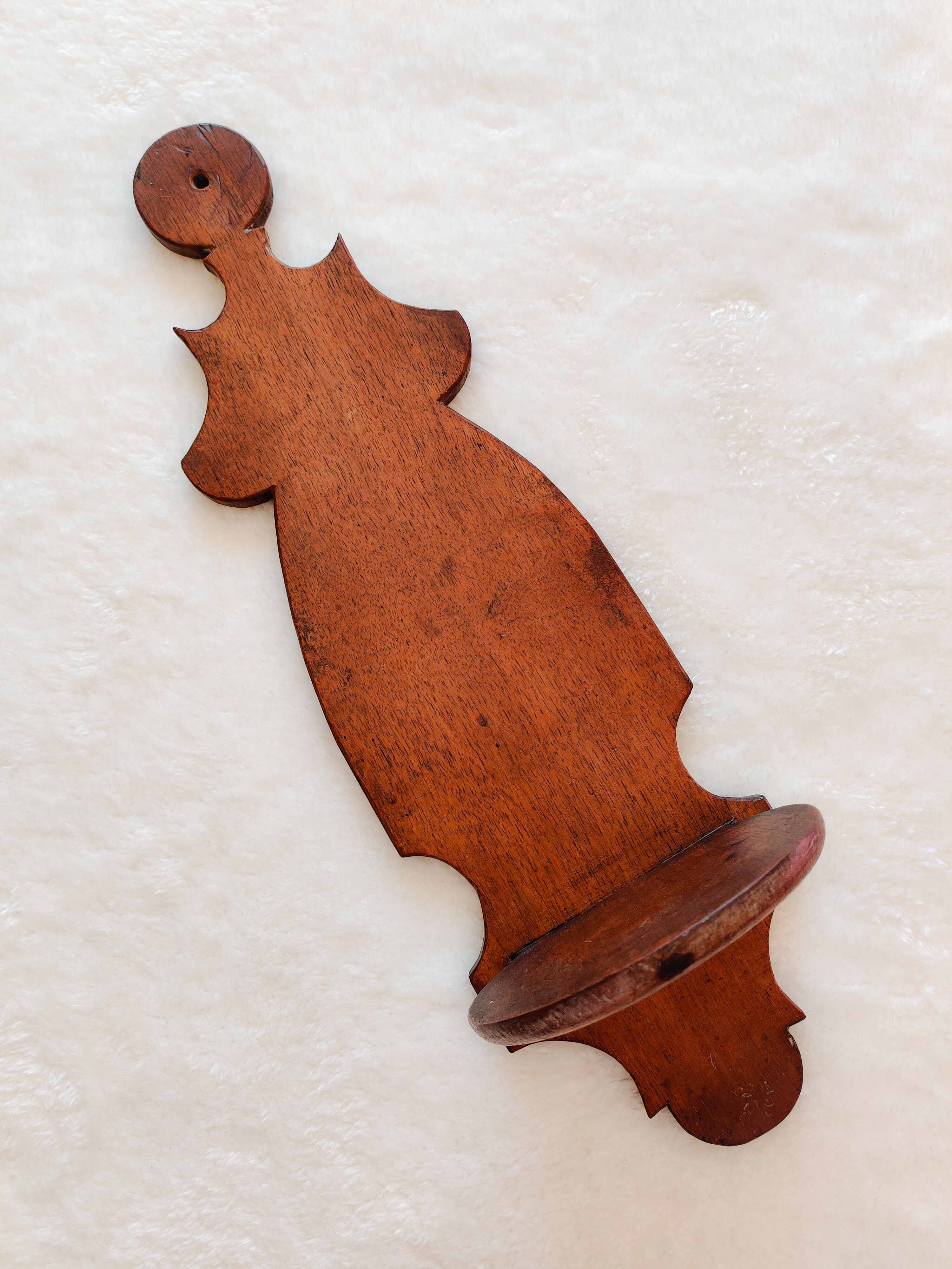 Vintage wooden shelf