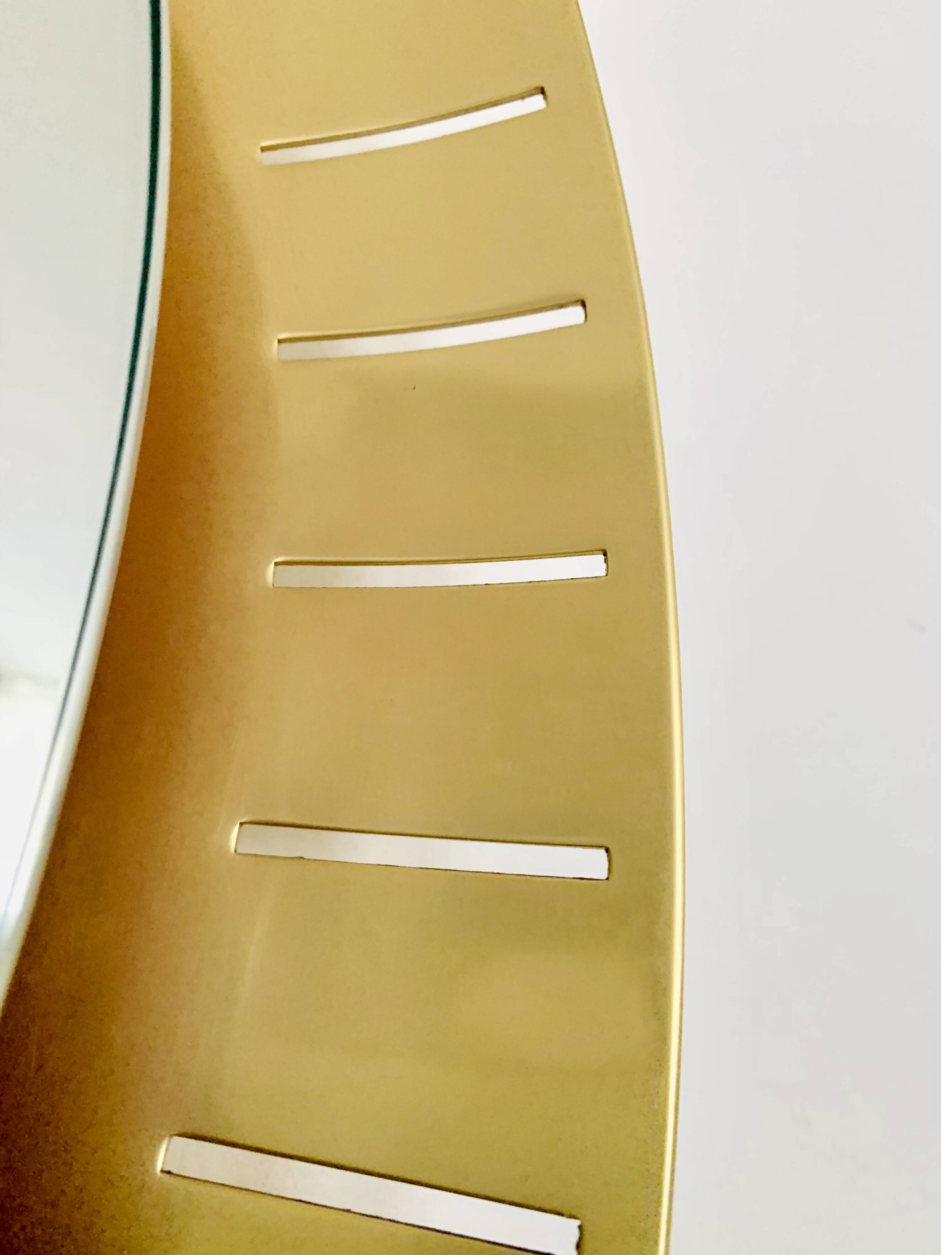 Miroir XXL lumineux de style moderne du milieu du siècle