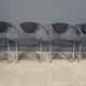 Vintage chrome dining chairs by Effezeta, 1970s - set of 4