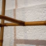 bamboo wall coat rack