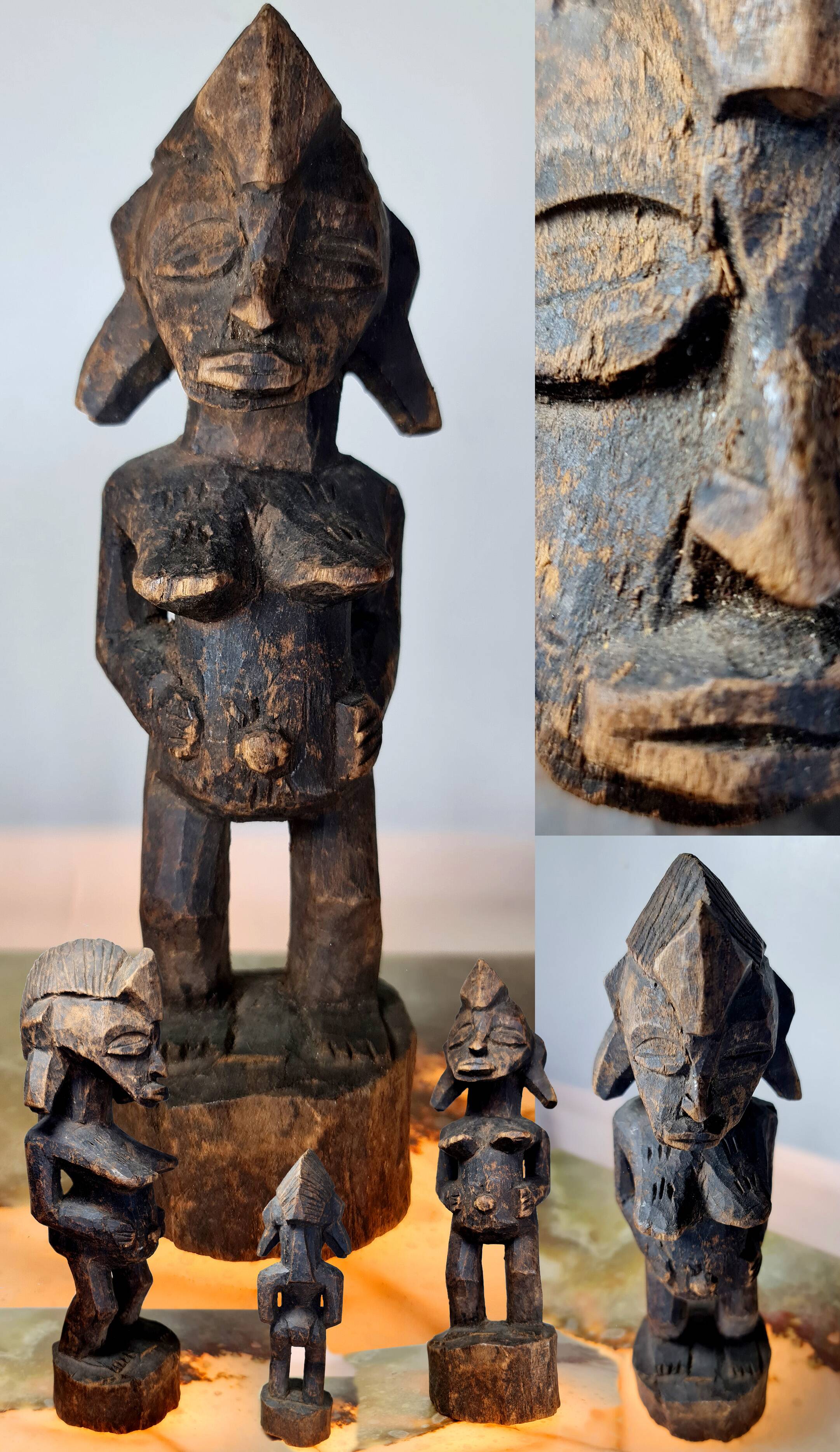 Senufo statuette, height: 29 cm