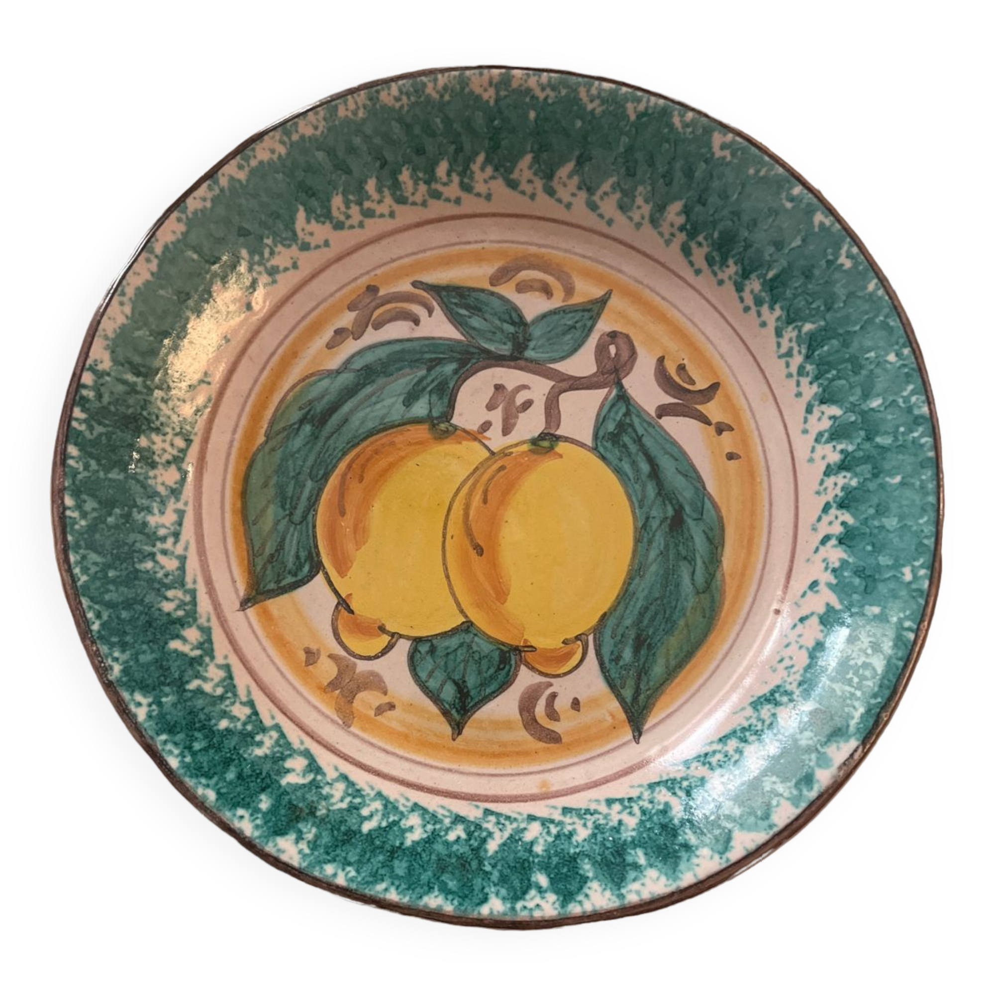 Ceramic plate of caltagirone Sicily