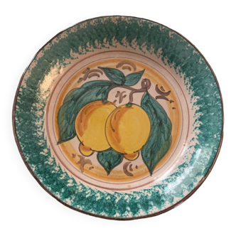 Ceramic plate of caltagirone Sicily