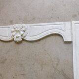 Carrara marble pathee façade element