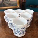 6 tasses vintage