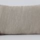 Coussin rectangulaire 100% Laine & Lin Rose