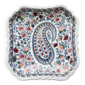 Plat carré creux vintage