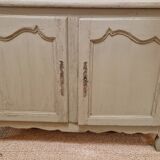 Louis XV sideboard with southern green patina