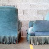 Paire de fauteuils Napoléon lll