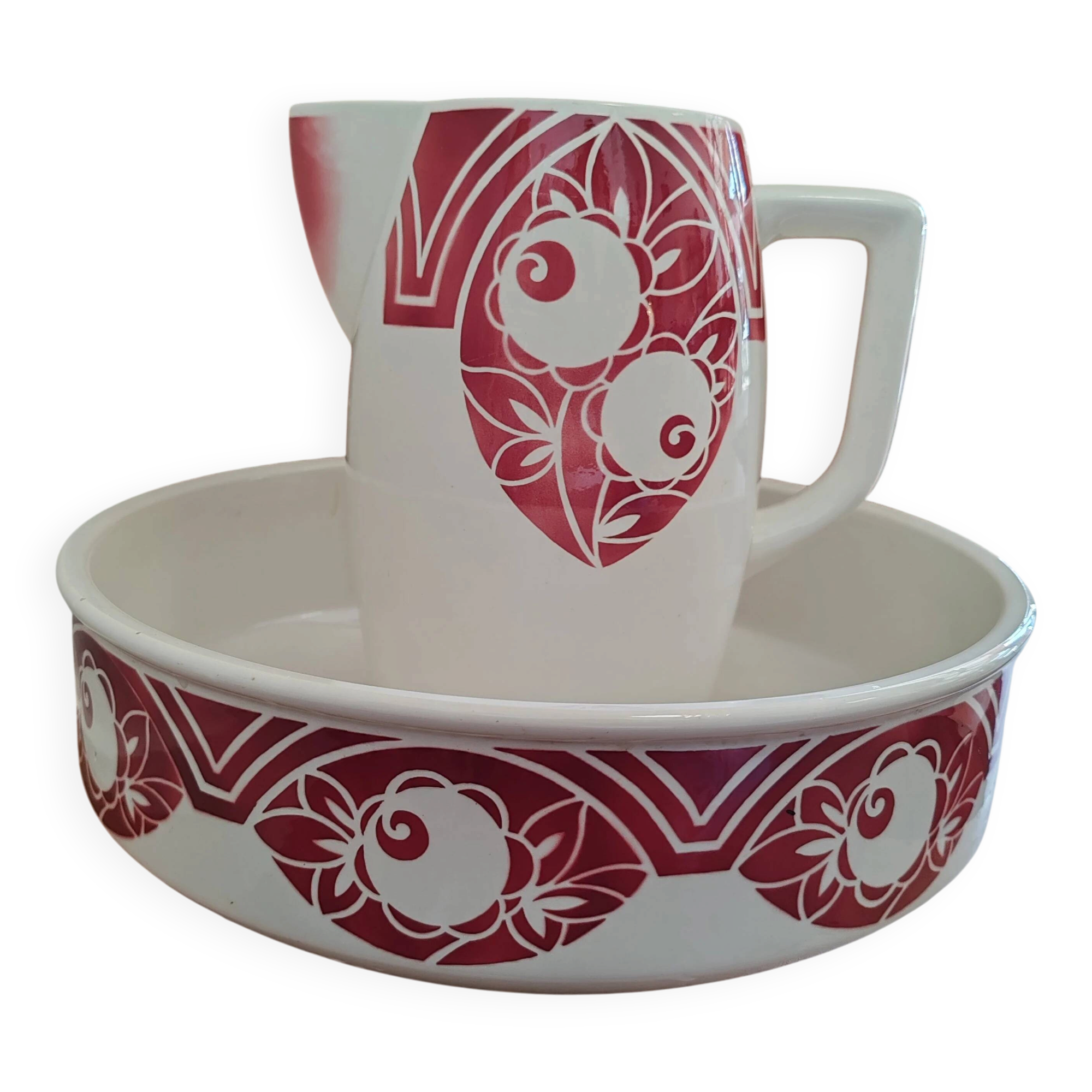 Old toilet bowl