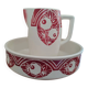 Old toilet bowl