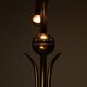 Rare 1950s brass sputnik floor lamp stilnovo style