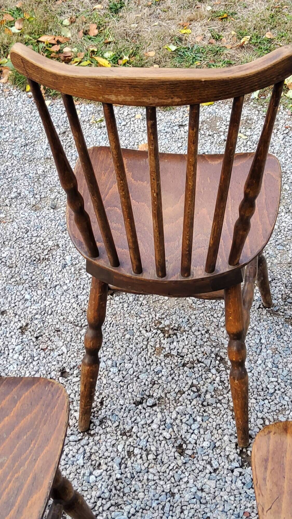 Set de 6 chaises de bistrot Baumann vintage des années 60