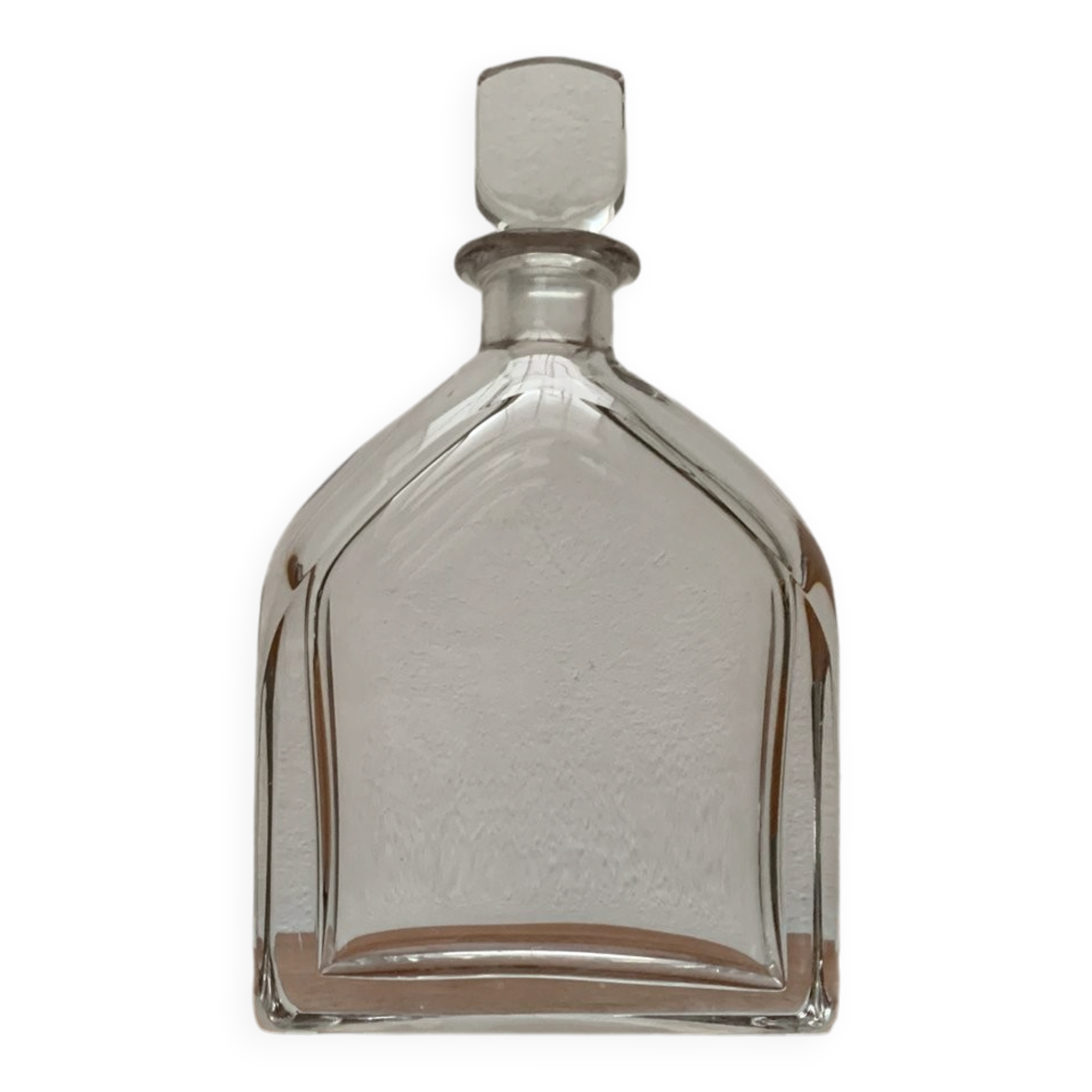 Bouteille en verre suédoise vintage d'Orrefors