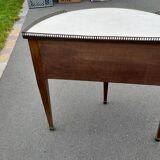 Half-moon console