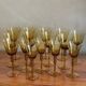 Series of blown glass stemware