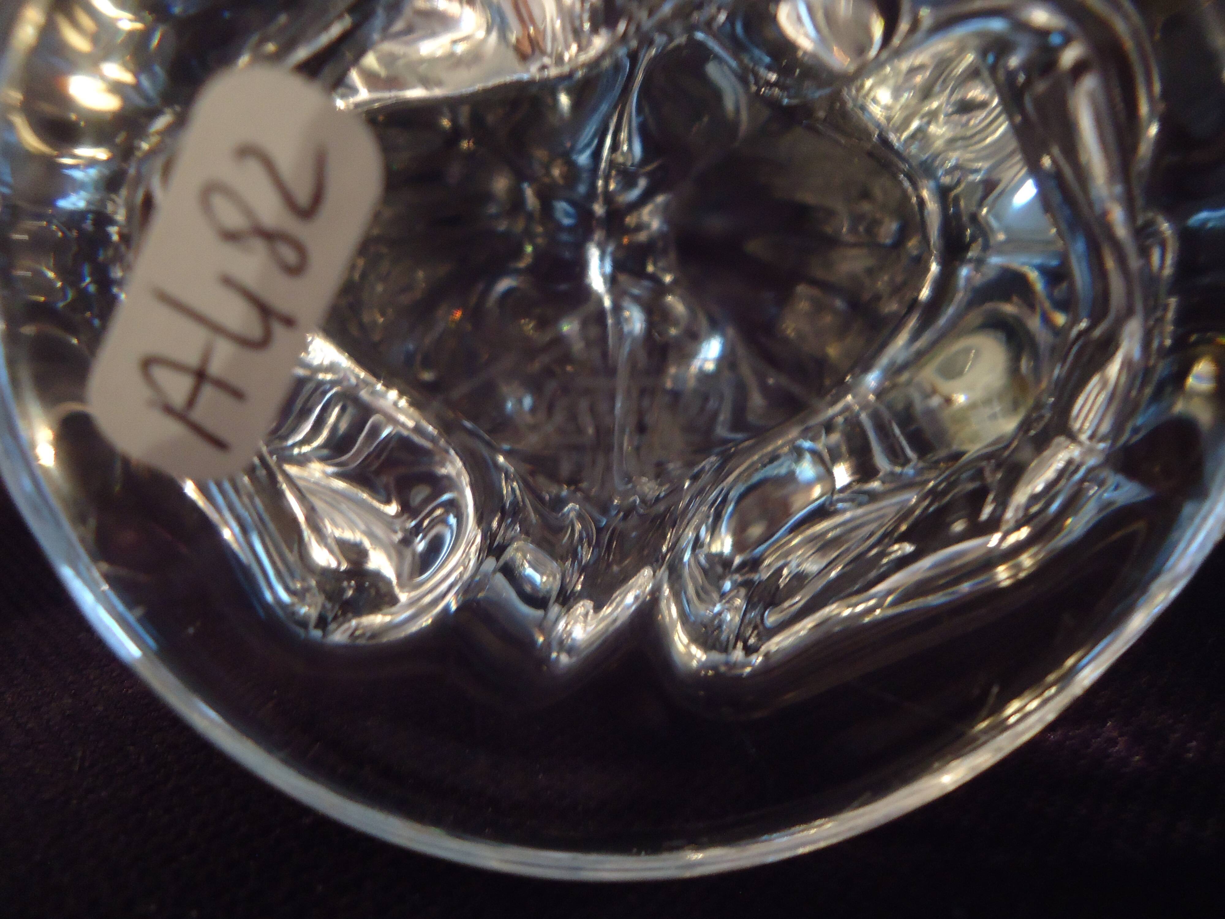 Two-light crystal chandelier Vannes Le Chatel A482