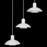 Set of 3 "Type 728" pendant lamps by E.S. Horn (Aalestrup) / 1980s / Danish modern design