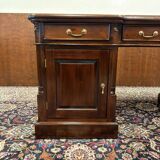 Classic English Desk with Green Inlay
