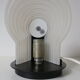 Italian wall lamp in satin glass 80s