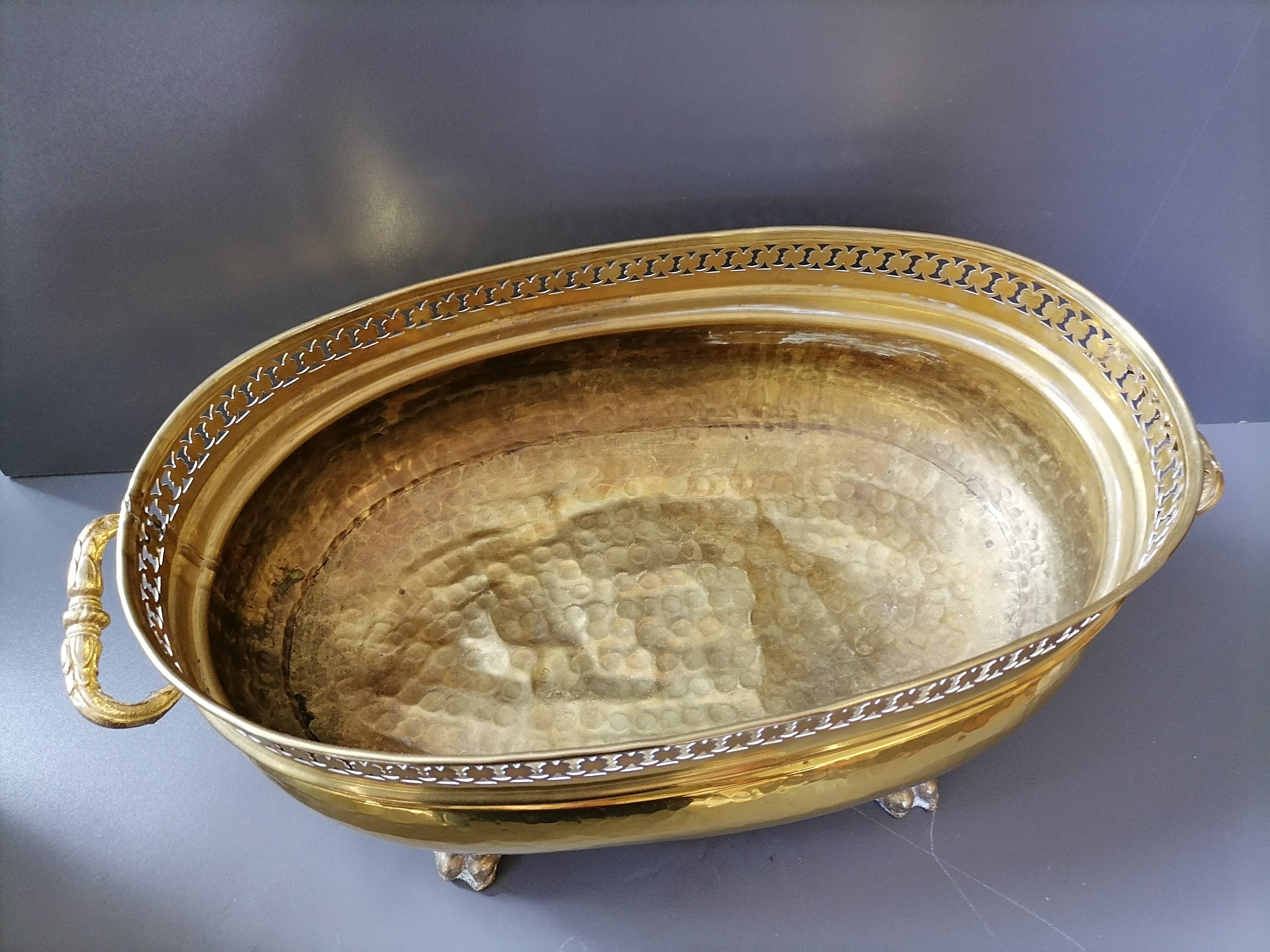 Jardinière laiton