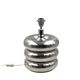 Hollywood regency chromed table lamp base, Luci Milano Italy, 1970s
