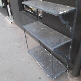Industrial metal shelf