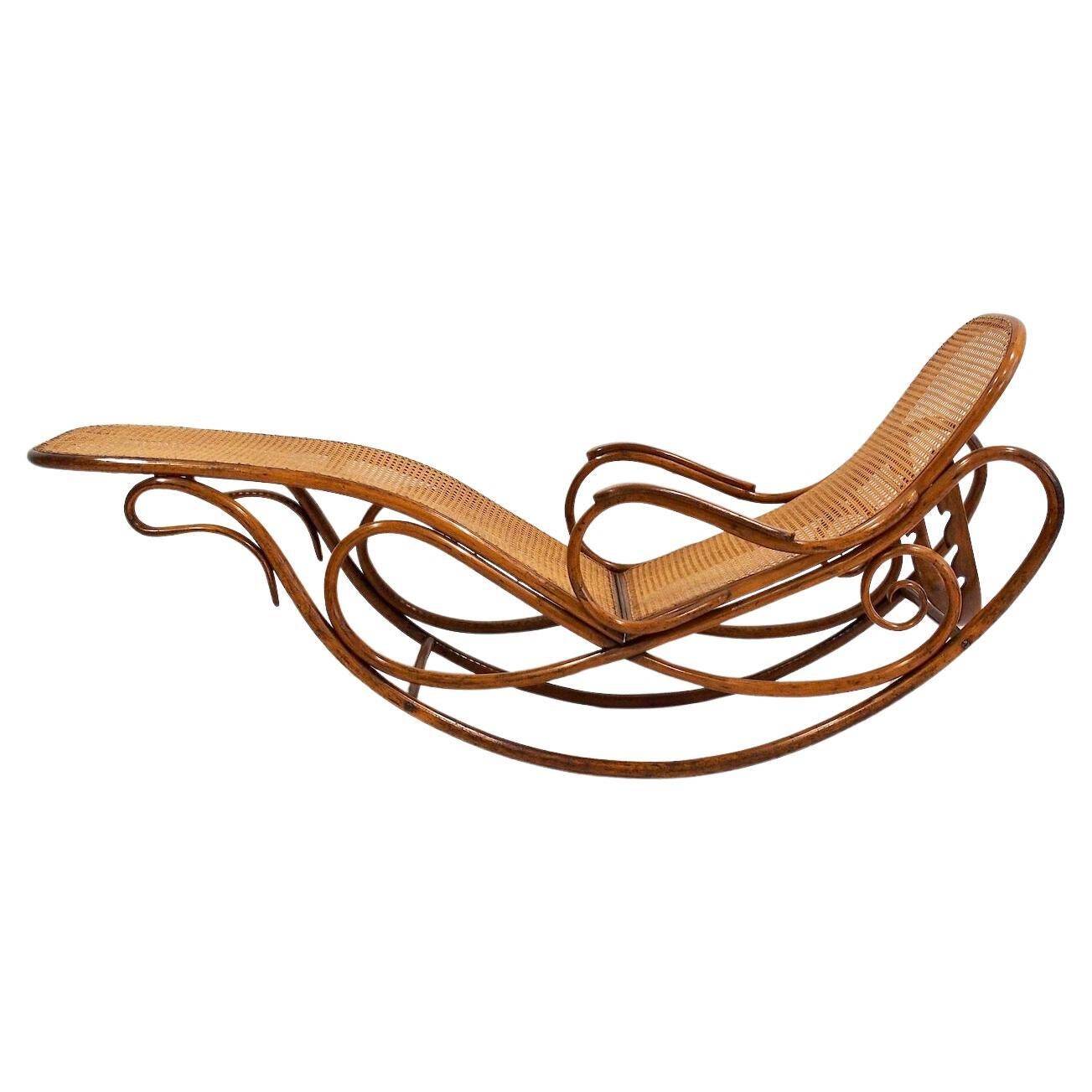 Thonet rocking chair, model 7500