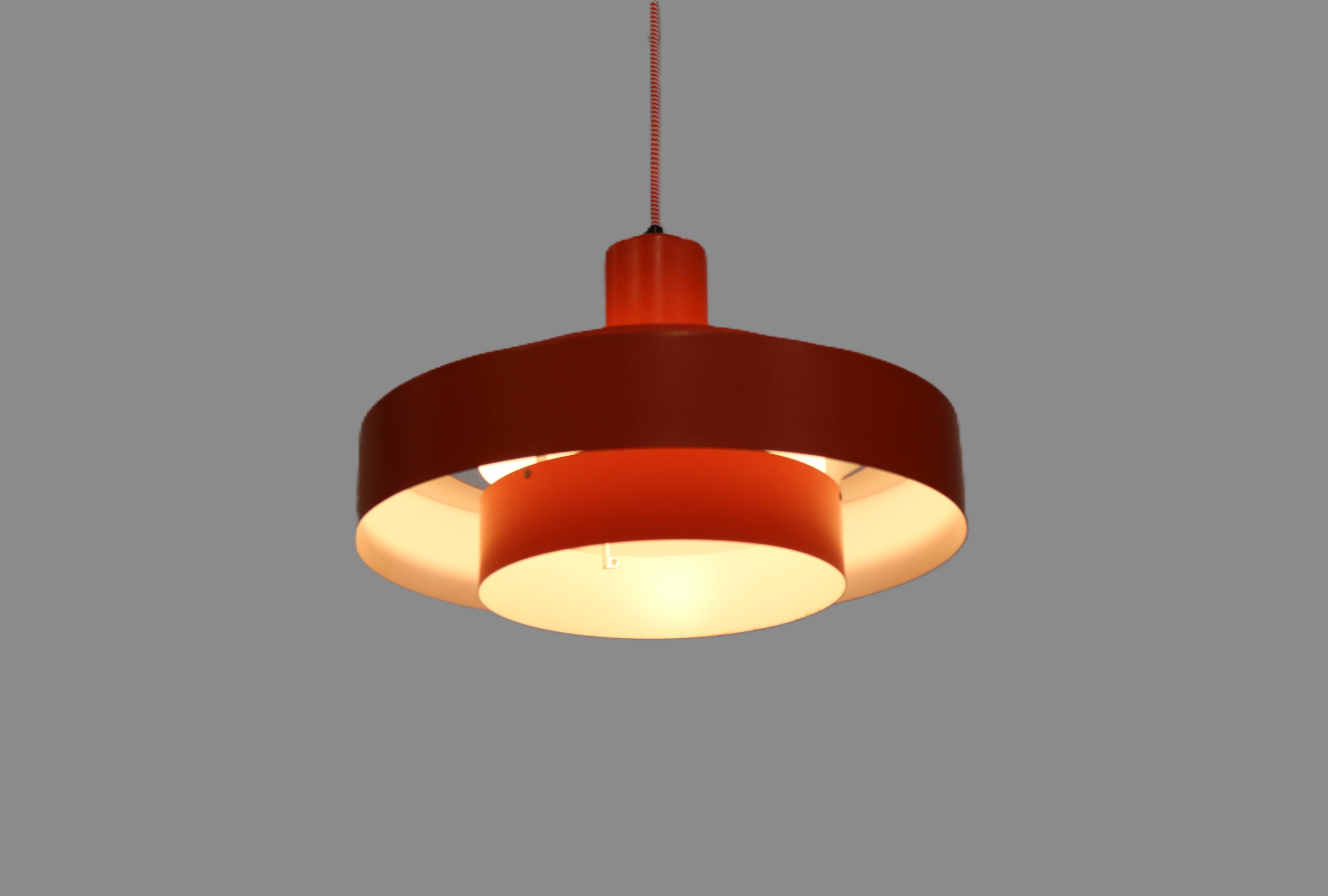 Mid-century modern hanging lamp by Jo Hammerborg - Fog & Morup - model Equ
