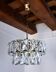 Lustre Kinkeldey 2 niveaux cristaux Allemagne 1970