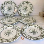 Six assiettes plates provençal royal Doulton